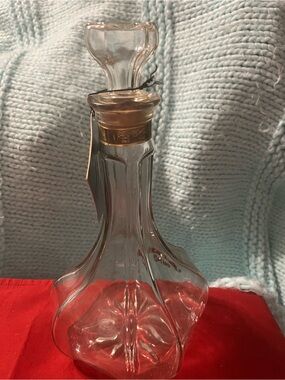 Jack Daniels Clear Glass Decanter